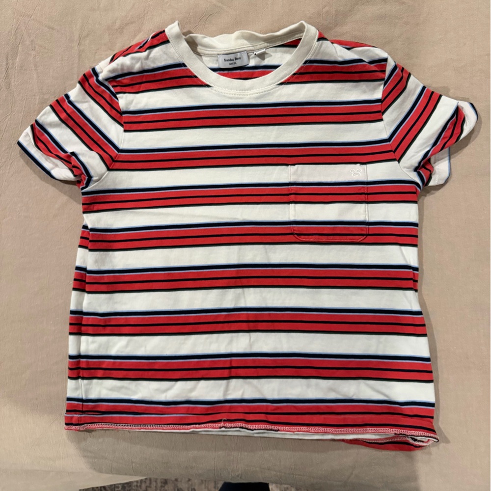 Sunday Best Striped Tee
